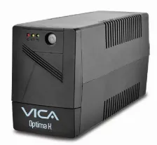 No Break Vica Optima 1000 Va / 500 W, Entrada 145 V, 6 Salidas Ac, Negro